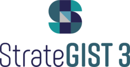 Graphic elements consisting of dots, lines and other shapes, StrateGIST3 clinical trial, GIST, adults with advanced GIST.