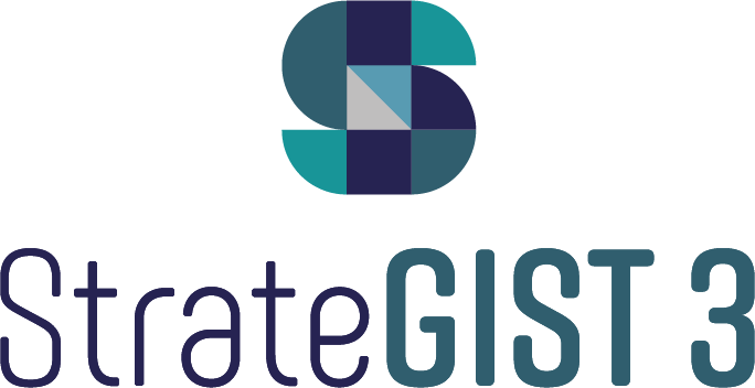 Graphic elements consisting of dots, lines and other shapes, StrateGIST3 clinical trial, GIST, adults with advanced GIST.
